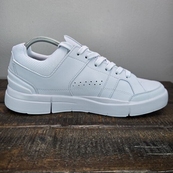 NEW On Cloud The Roger Clubhouse Womens Size 9.5 Court Tennis Shoes Heather Gray - Picture 8 of 11